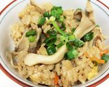 いか大根煮汁で!!簡単炊き込みご飯作り方5写真