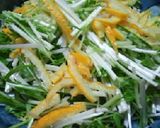 簡単れんこんと水菜のサラダ作り方5写真