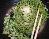 イカのジェノベーゼパスタ作り方7写真