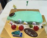 北陸新幹線E7系かがやきケーキ作り方9写真