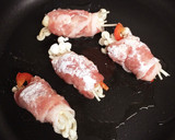 簡単！パプリカとえのきの豚肉巻き作り方4写真