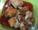創味シャンタンDXで鶏の唐揚げ甘酢♪作り方5写真