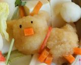 ぽん酢だれで　可愛い！おいしい！デコ鍋作り方14写真