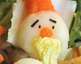 ぽん酢だれで　可愛い！おいしい！デコ鍋作り方18写真