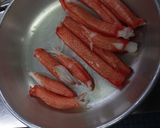 たまご豆腐とかにかまのスープ作り方2写真