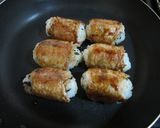 お弁当に♪肉巻きオニギリ作り方11写真