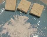 少し中華♥豆腐と白ネギの甘辛豚肉巻き作り方1写真