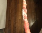少し中華♥豆腐と白ネギの甘辛豚肉巻き作り方3写真