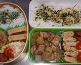 お弁当に　かぶと豚バラの角煮作り方9写真