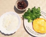 牛肉炒めと卵のおにぎらず。お弁当にも。作り方2写真