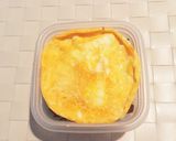牛肉炒めと卵のおにぎらず。お弁当にも。作り方5写真