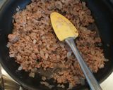 ひき肉と玉ねぎのオムレツ作り方1写真