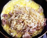キャベツの消費に！我が家流とん平焼き★作り方4写真