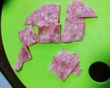 ハニースパイシーピザトースト♡作り方1写真