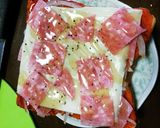 ハニースパイシーピザトースト♡作り方4写真
