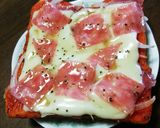 ハニースパイシーピザトースト♡作り方5写真