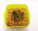 鍋なしでインスタント焼きそば作り方6写真