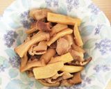 豚肉とエリンギのしぐれ煮風作り方5写真