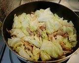 すぐできる♪キャベツときのこの和風パスタ作り方5写真