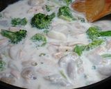 フライパンで簡単☆里芋と鶏肉のクリーム煮作り方4写真
