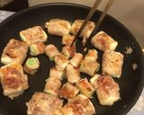 少し中華♥豆腐と白ネギの甘辛豚肉巻き作り方6写真