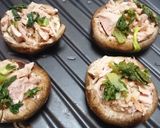 しいたけのシーチキン詰マヨ焼き作り方3写真