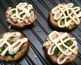 しいたけのシーチキン詰マヨ焼き作り方4写真