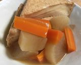 がんもどき大根にんじんの炊き合わせ作り方8写真