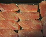 節約！刺身の残りで鮪の生姜焼き作り方2写真