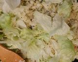 パラパラを目指したレタスチャーハン作り方4写真