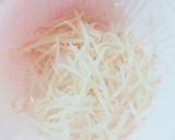 簡単シャキシャキ塩昆布おつまみ作り方1写真