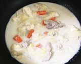 豆乳のお鍋パスタ作り方3写真