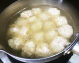 中華風♡鶏豆腐団子のあんかけ作り方3写真