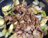 なすと豚肉の味噌炒め作り方7写真
