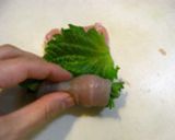 冷凍お弁当ササミのしそ巻き作り方5写真