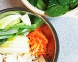 食欲そそる♡豚肉と彩り野菜の中華炒め作り方1写真