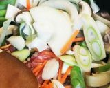 食欲そそる♡豚肉と彩り野菜の中華炒め作り方3写真