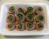 冷凍お弁当ササミのしそ巻き作り方9写真