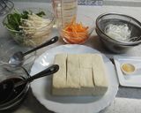 揚げ出し豆腐の野菜あんかけ作り方1写真