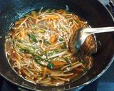 揚げ出し豆腐の野菜あんかけ作り方3写真