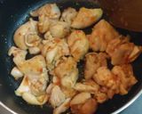 里いもと鶏のピリ辛中華風煮物作り方3写真