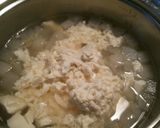 栄養満点！大根と豆腐のとろとろスープ作り方3写真