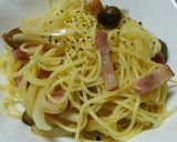 ささみ梅肉と明太子マヨ和えのサラスパ♪作り方9写真