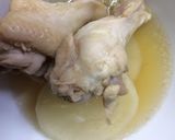 和×中　大根と鶏肉の煮物作り方4写真