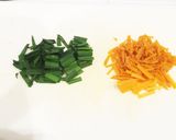 桜エビとニンジンのさっと炒め作り方1写真