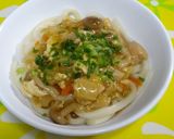 野菜たっぷり 鶏肉あんかけうどん★超簡単作り方15写真