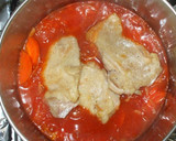 簡単！鶏もものトマト煮♪クリスマスの夕食作り方8写真