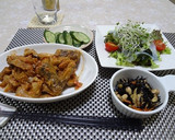 たたきごぼうと豚肉のトマト煮作り方7写真