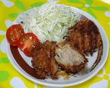 超簡単・節約♪豚こま 玉ねぎのフライ作り方10写真