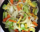 たっぷり野菜のヘルシー酢豚作り方4写真